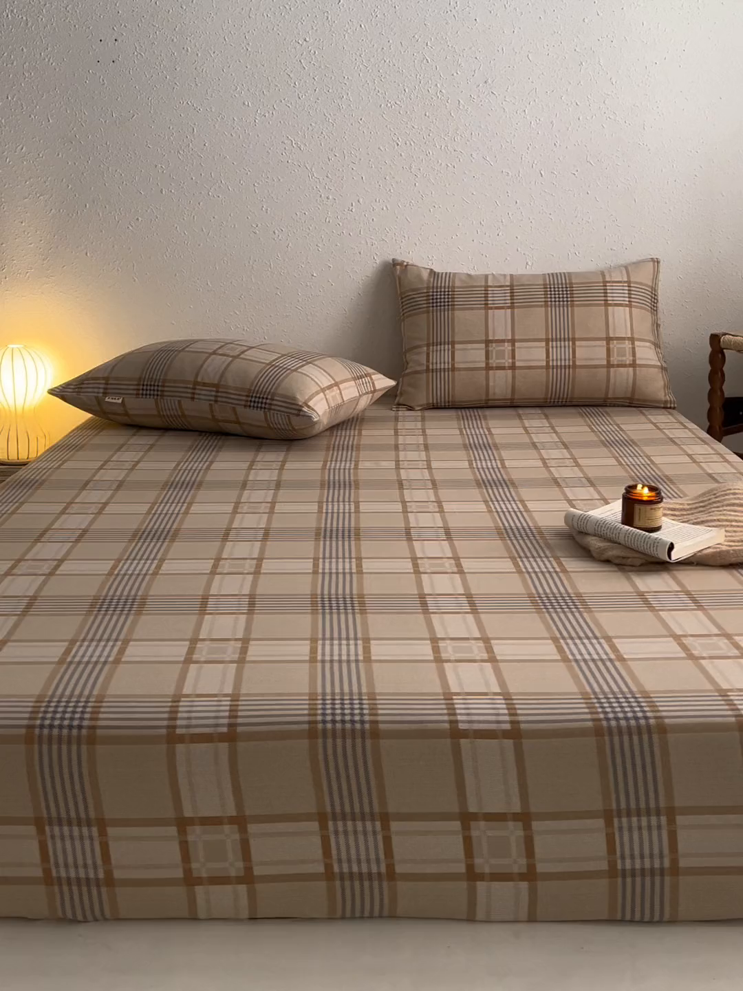 91家纺网 家纺一手货源 找家纺 小懒猪 2026新品全棉纯棉老粗布单品床笠床笠单件凉席席子 米格