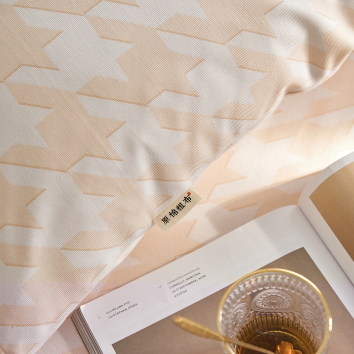 91家纺网 家纺一手货源 找家纺 小懒猪 2026新品全棉纯棉老粗布单品床单床单单件凉席席子 千鸟格米