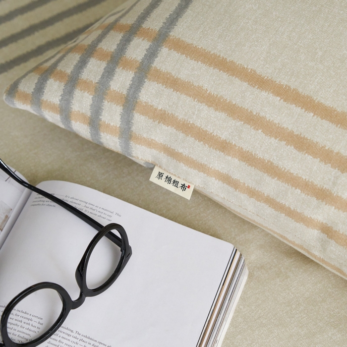 91家纺网 家纺一手货源 找家纺 小懒猪 2026新品全棉纯棉老粗布单品床单床单单件凉席席子 微莫