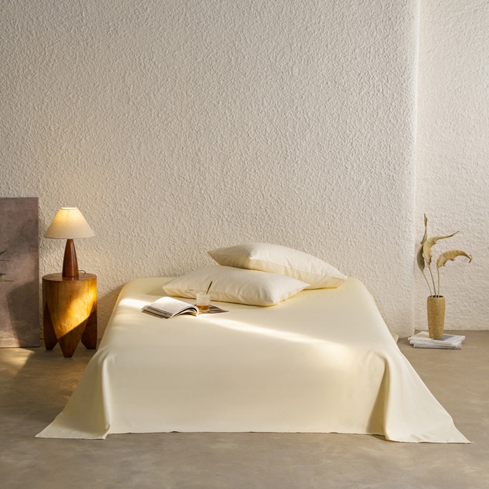 小懒猪 2026新品全棉纯棉老粗布单品床单床单单件凉席席子 月白白