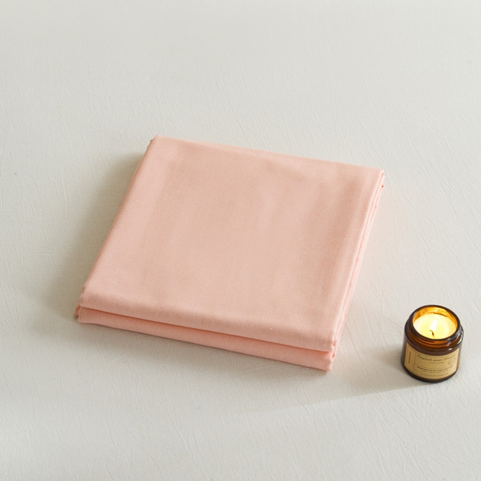 91家纺网 家纺一手货源 找家纺 小懒猪 2026新品全棉纯棉老粗布单品床单床单单件凉席席子 月白粉