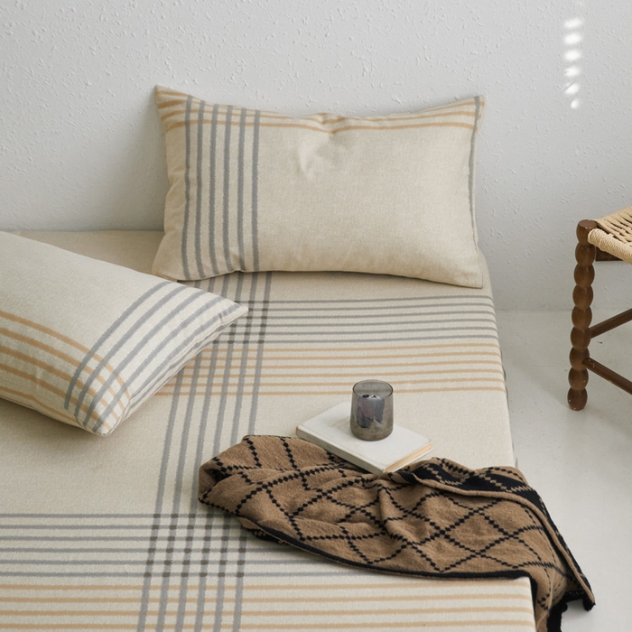 91家纺网 家纺一手货源 找家纺 小懒猪 2026新品全棉纯棉老粗布单品床笠床笠单件凉席席子 微莫