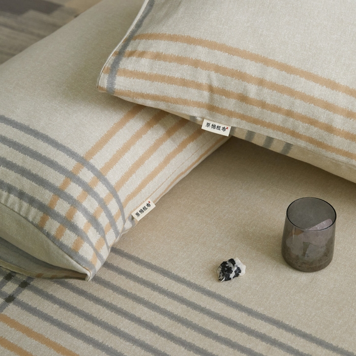 91家纺网 家纺一手货源 找家纺 小懒猪 2026新品全棉纯棉老粗布单品床笠床笠单件凉席席子 微莫