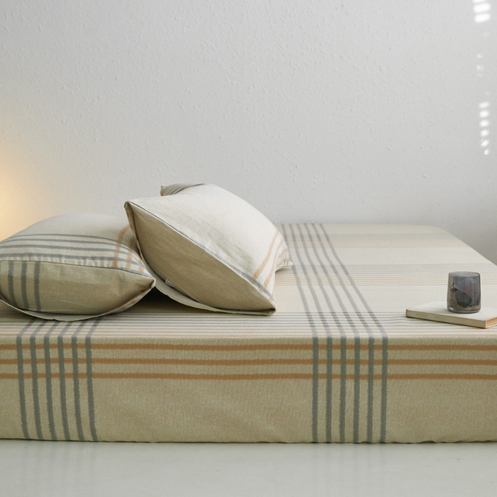 91家纺网 家纺一手货源 找家纺 小懒猪 2026新品全棉纯棉老粗布单品床笠床笠单件凉席席子 微莫