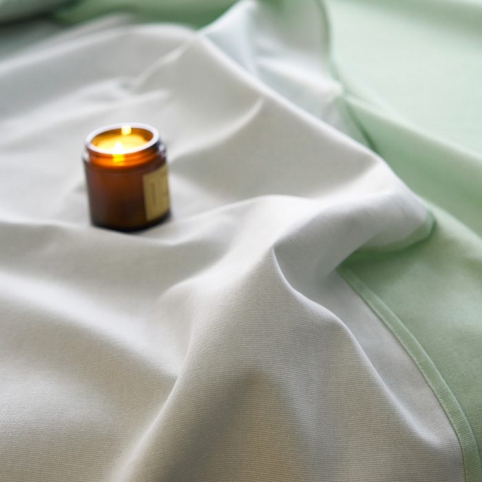 91家纺网 家纺一手货源 找家纺 小懒猪 2026新品全棉纯棉老粗布单品床单床单单件凉席席子 月白绿