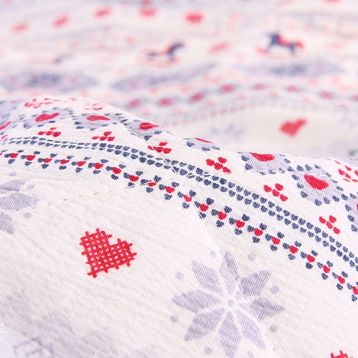 91家纺网 家纺一手货源 找家纺 米萝家居 2026新款100%棉花夏被四件套双层纱花边夏凉被空调被被子被芯直播 马上有福