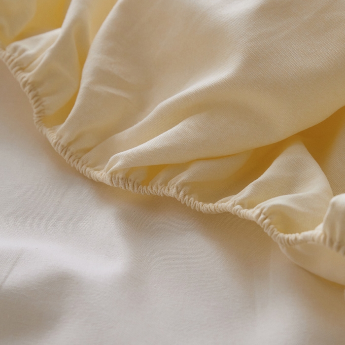 91家纺网 家纺一手货源 找家纺 小懒猪 2026新品全棉纯棉老粗布单品床笠床笠单件凉席席子 月白白