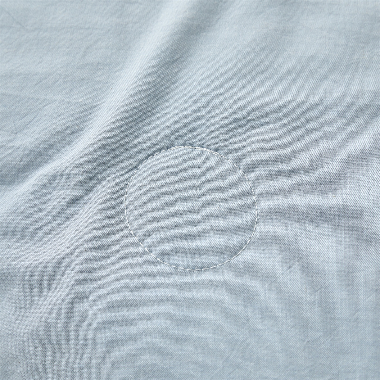 91家纺网 家纺一手货源 找家纺 招财星家纺 2026新款棉花夏被无印风纯色新疆棉夏凉被空调被棉花夏被棉花被子百分百新疆棉（带质检报告买家秀） 沐槿-雾霾蓝