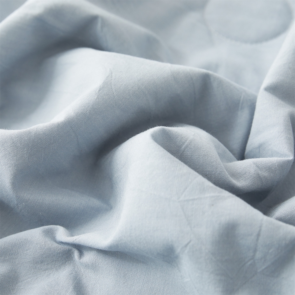 91家纺网 家纺一手货源 找家纺 招财星家纺 2026新款棉花夏被无印风纯色新疆棉夏凉被空调被棉花夏被棉花被子百分百新疆棉（带质检报告买家秀） 沐槿-雾霾蓝