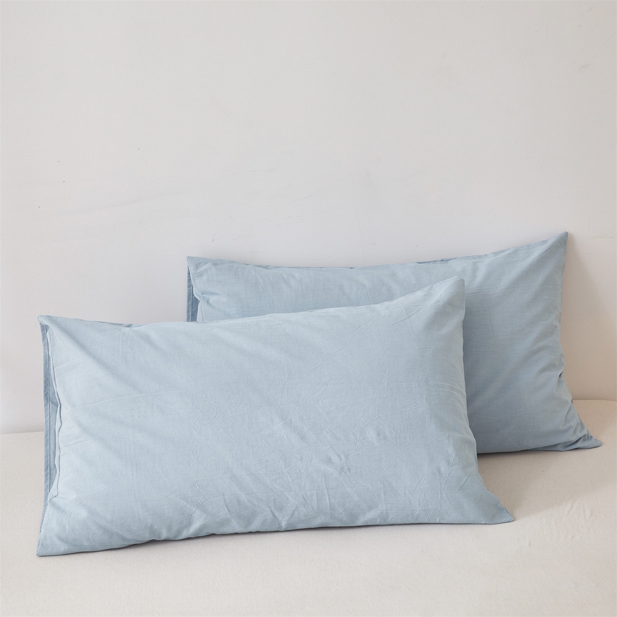 91家纺网 家纺一手货源 找家纺 招财星家纺 2026新款棉花夏被无印风纯色新疆棉夏凉被空调被棉花夏被棉花被子百分百新疆棉（带质检报告买家秀） 沐槿-雾霾蓝