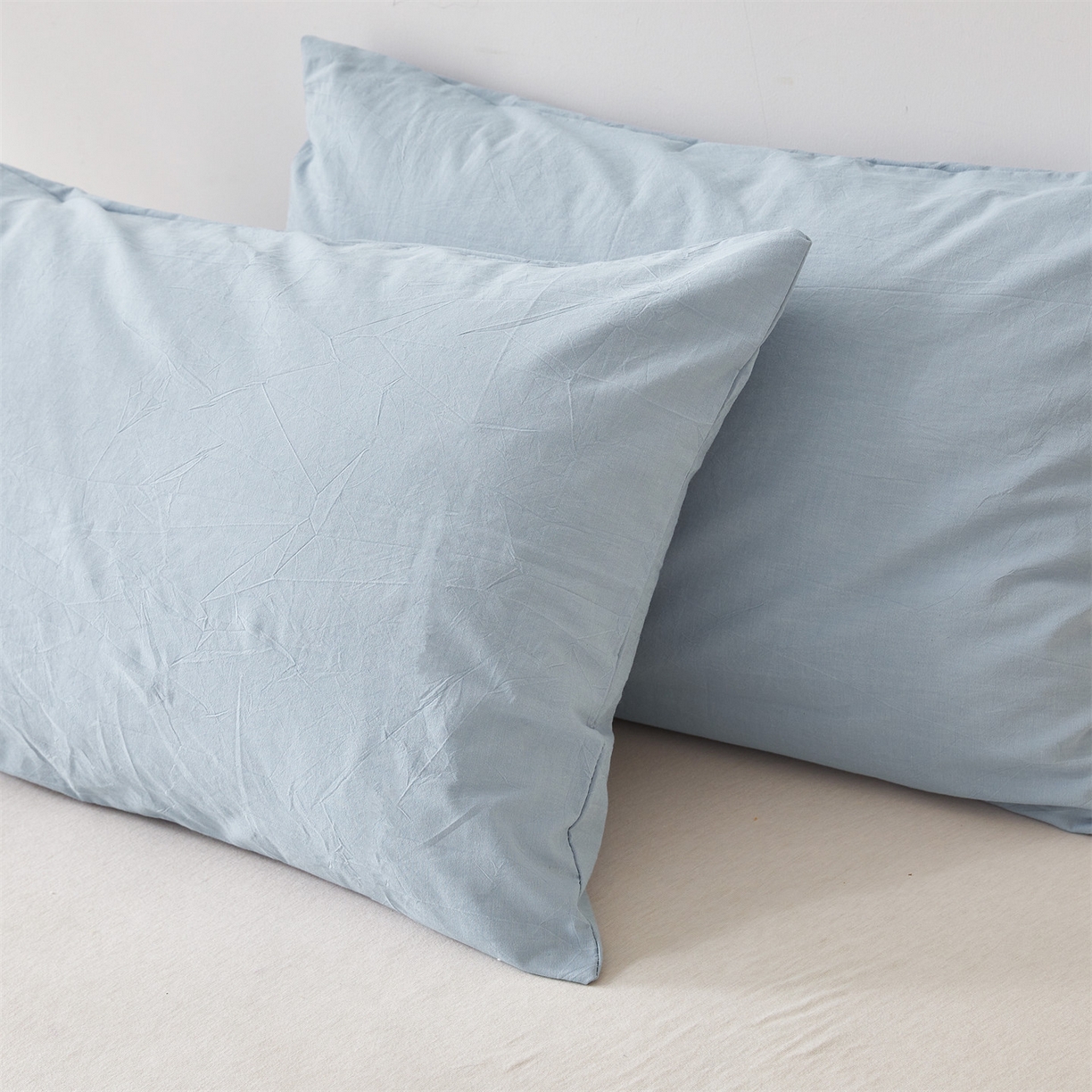 91家纺网 家纺一手货源 找家纺 招财星家纺 2026新款棉花夏被无印风纯色新疆棉夏凉被空调被棉花夏被棉花被子百分百新疆棉（带质检报告买家秀） 沐槿-雾霾蓝