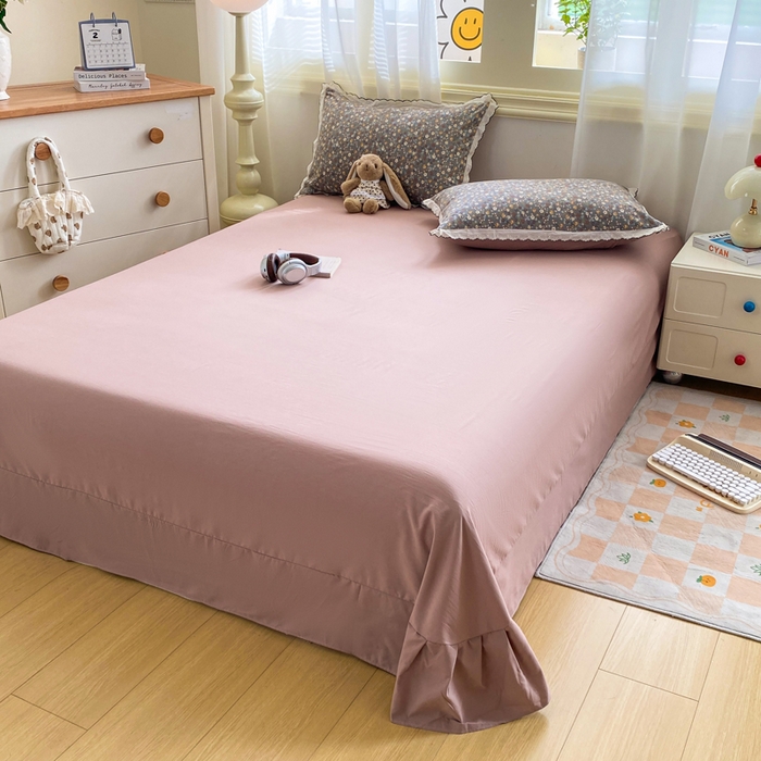 91家纺网 家纺一手货源 找家纺 豫见家纺 2026新款A类仿棉云感纱花边四件套 梵高印象