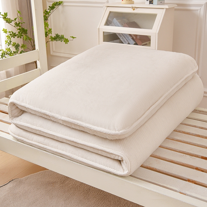 91家纺网 家纺一手货源 找家纺 （总）织雅漫 2026新款新疆棉花学生床垫千层铺棉久睡不塌宿舍专用单床垫床垫单件