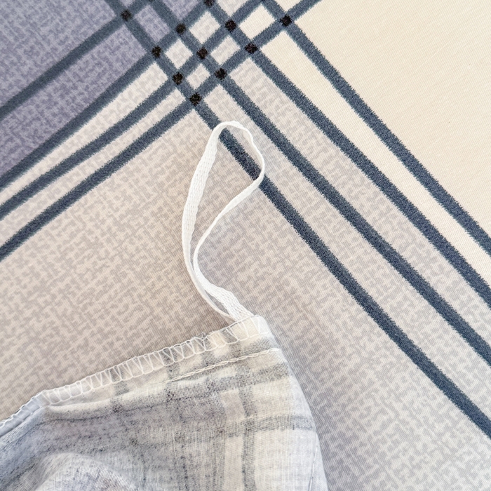 91家纺网 家纺一手货源 找家纺 疆东 【疆东】2026简约13372纯棉全棉学生三件套学生季宿舍上下铺全棉纯棉格子印花三件套件单品被套床单 学生时代