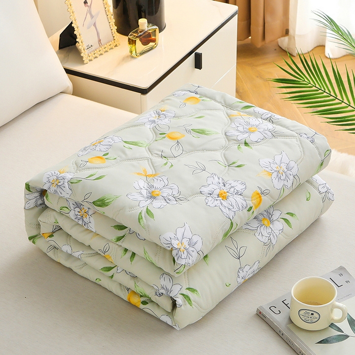 91家纺网 家纺一手货源 找家纺 好欣怡家纺 2026新款海藻棉夏被夏凉被 甜甜生活