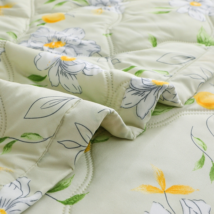 91家纺网 家纺一手货源 找家纺 好欣怡家纺 2026新款海藻棉夏被夏凉被 甜甜生活