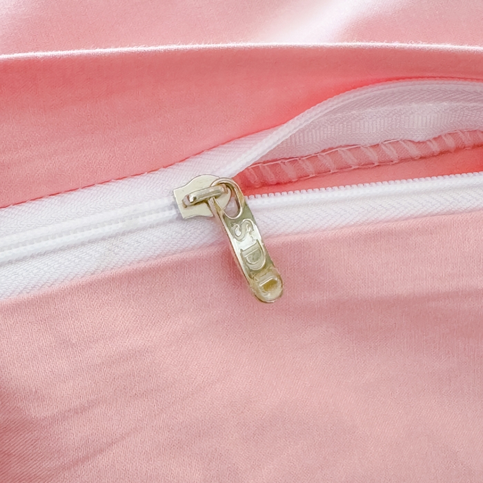 91家纺网 家纺一手货源 找家纺 疆东 2026高端100%新疆长绒棉100支纯棉全棉磨毛四件套纯色双拼全棉纯棉磨毛四件套单被套床单床笠单品 M粉色