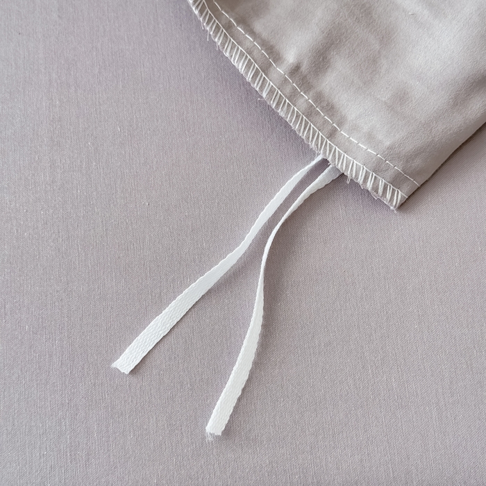 91家纺网 家纺一手货源 找家纺 疆东 2026高端100%新疆长绒棉100支纯棉全棉磨毛四件套纯色双拼全棉纯棉磨毛四件套单被套床单床笠单品 M灰色