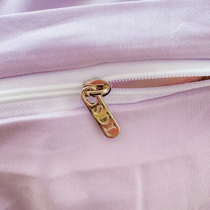 91家纺网 家纺一手货源 找家纺 疆东 2026高端100%新疆长绒棉100支纯棉全棉磨毛四件套纯色双拼全棉纯棉磨毛四件套单被套床单床笠单品 M紫色