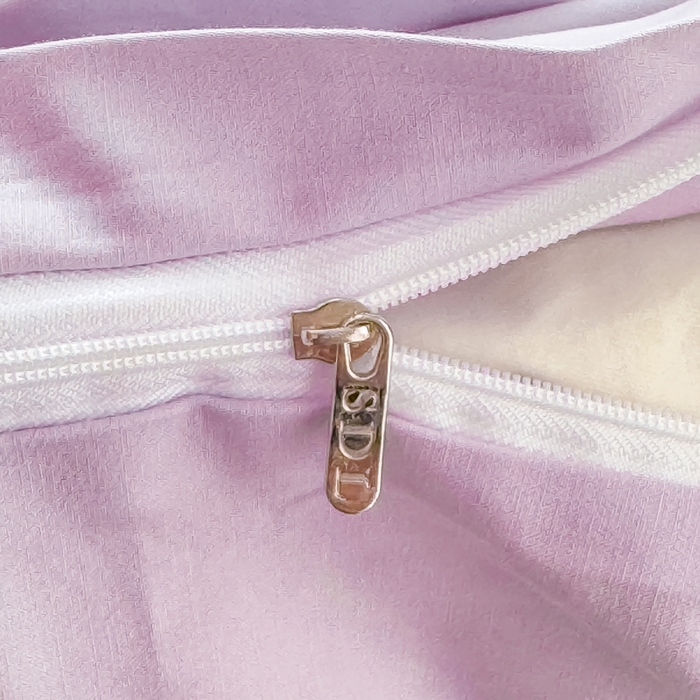 91家纺网 家纺一手货源 找家纺 疆东 2026高端100%新疆长绒棉100支纯棉全棉磨毛四件套纯色双拼全棉纯棉磨毛四件套单被套床单床笠单品 M紫色+M粉色