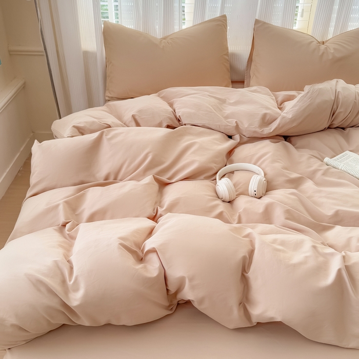 91家纺网 家纺一手货源 找家纺 疆东 【疆东】2026高端100%新疆全棉长绒棉磨毛被套纯色100支纯棉磨毛被套单品件被罩学生单双人被套 M卡其单被套（长绒棉全棉磨毛）