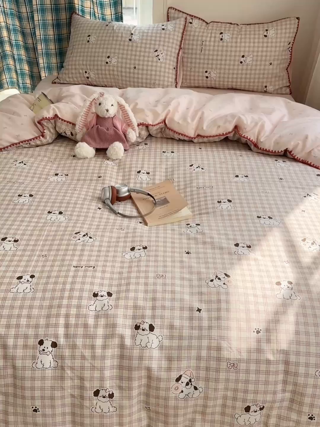 91家纺网 家纺一手货源 找家纺 （总）瑞莱 （持续上新）2026新款全棉纯棉印花贝壳边四件套