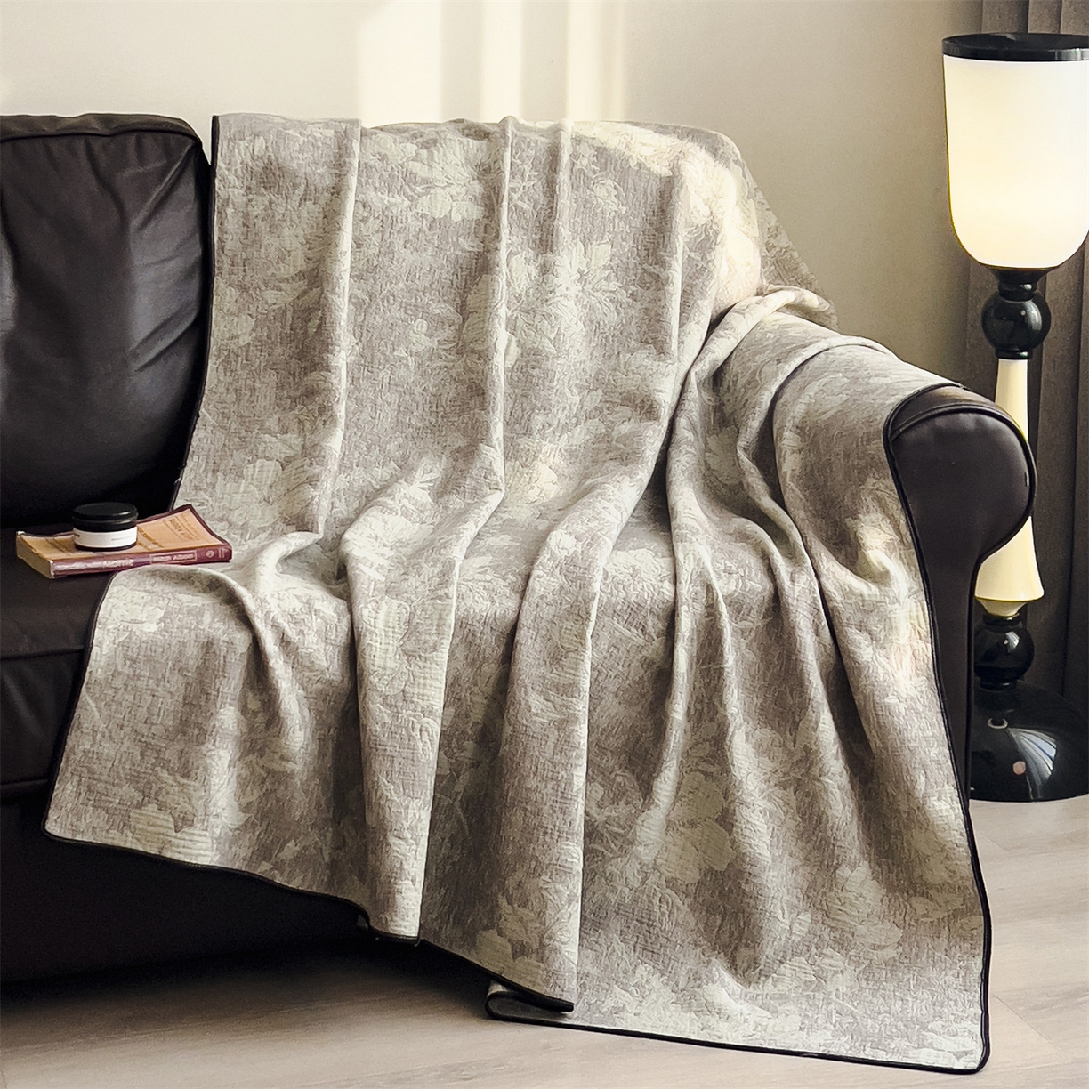 91家纺网 家纺一手货源 找家纺 （总）布凡家居 2026新款全棉纯棉四层纱夏被盖毯床盖午睡毯沙发毯毯子