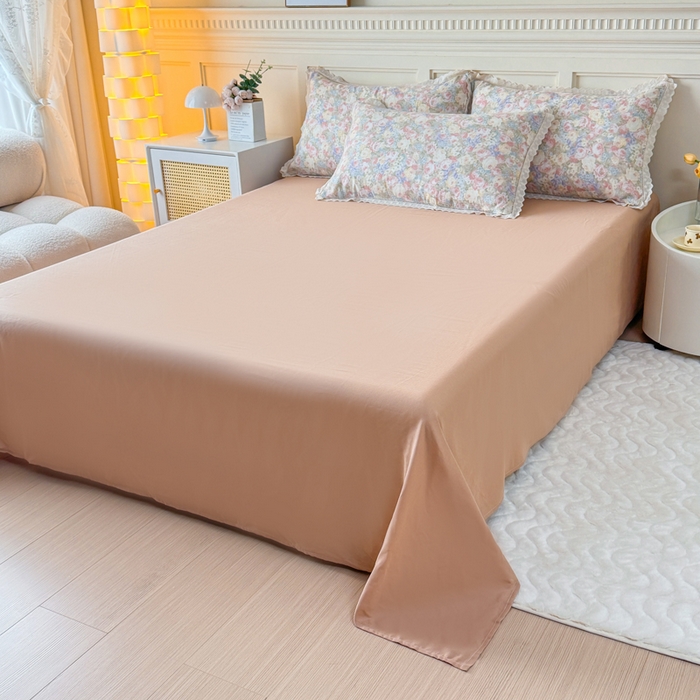 91家纺网 家纺一手货源 找家纺 疆东 【疆东】2026韩版蕾丝花边纯棉全棉双层纱四件套印花纯棉四件套法式赫本木耳花边全棉公主双层纱四件套 玫瑰庄园