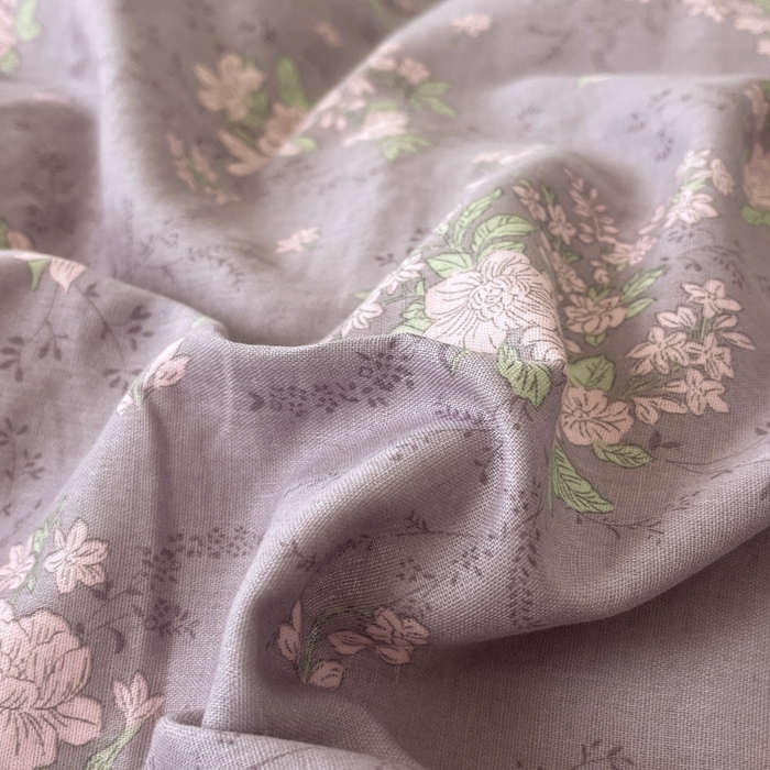 91家纺网 家纺一手货源 找家纺 疆东 【疆东】2026韩版蕾丝花边纯棉全棉双层纱四件套印花纯棉四件套法式赫本木耳花边全棉公主双层纱四件套 紫苏