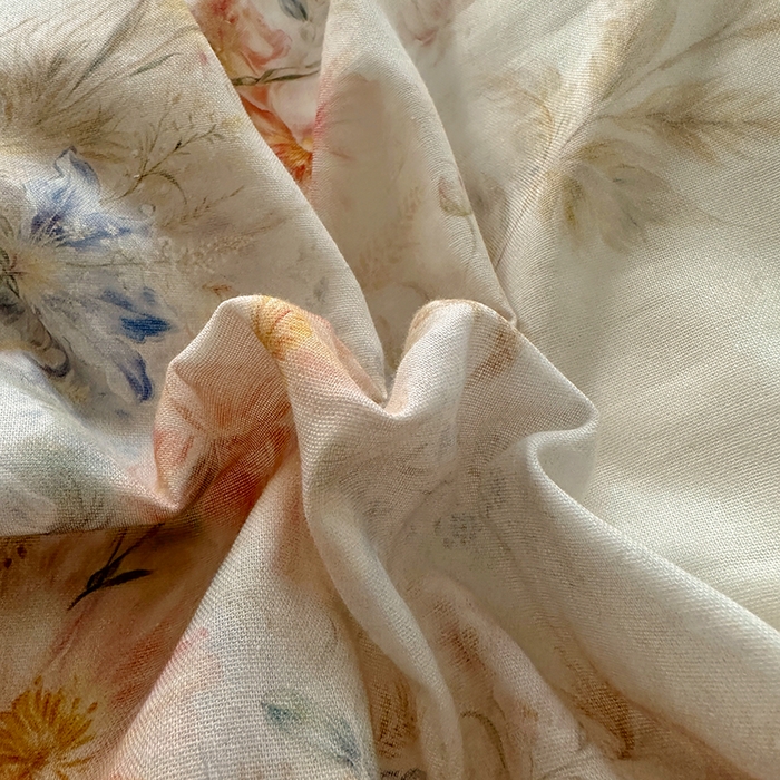 91家纺网 家纺一手货源 找家纺 疆东 【疆东】2026高端韩版法式花边纯棉全棉双层纱四件套复古赫本公主风浪漫荷叶边花卉纯棉四件套被套床单 爱丽丝