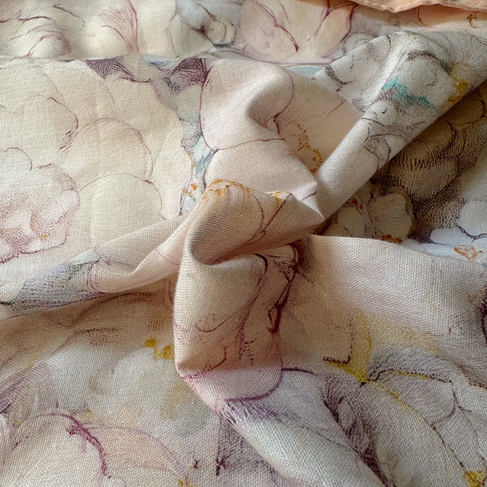 91家纺网 家纺一手货源 找家纺 疆东 【疆东】2026高端韩版法式花边纯棉全棉双层纱四件套复古赫本公主风浪漫荷叶边花卉纯棉四件套被套床单 花隐