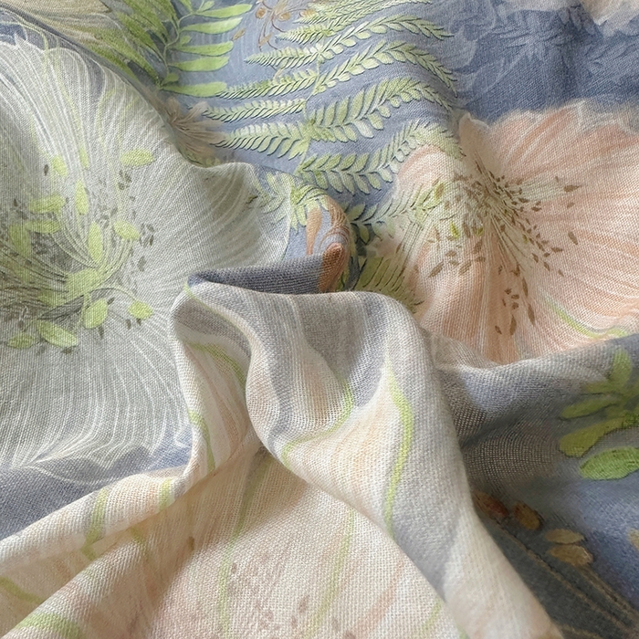 91家纺网 家纺一手货源 找家纺 疆东 【疆东】2026高端韩版法式花边纯棉全棉双层纱四件套复古赫本公主风浪漫荷叶边花卉纯棉四件套被套床单 虞美人