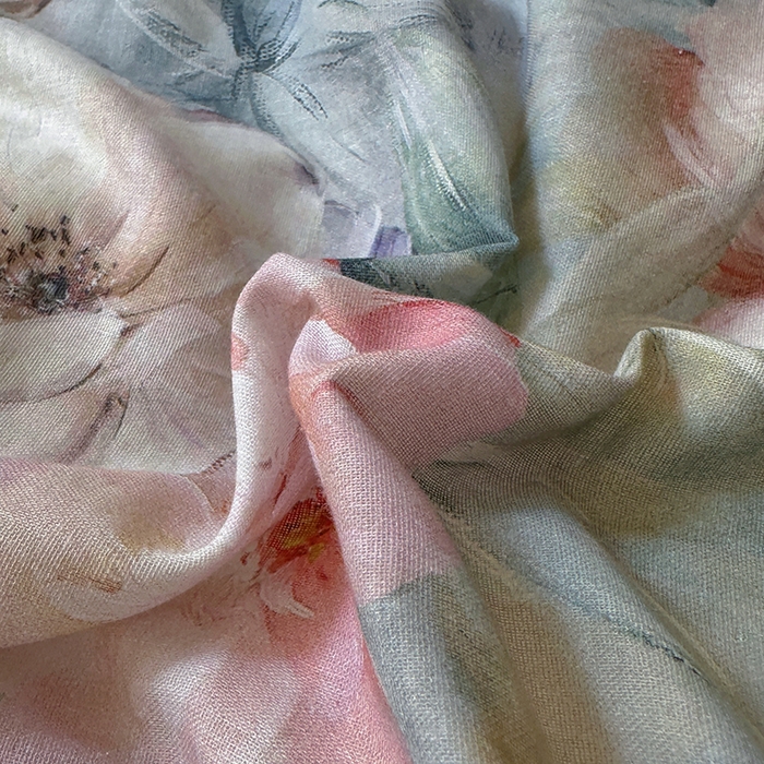 91家纺网 家纺一手货源 找家纺 疆东 【疆东】2026高端韩版法式花边纯棉全棉双层纱四件套复古赫本公主风浪漫荷叶边花卉纯棉四件套被套床单 芳菲