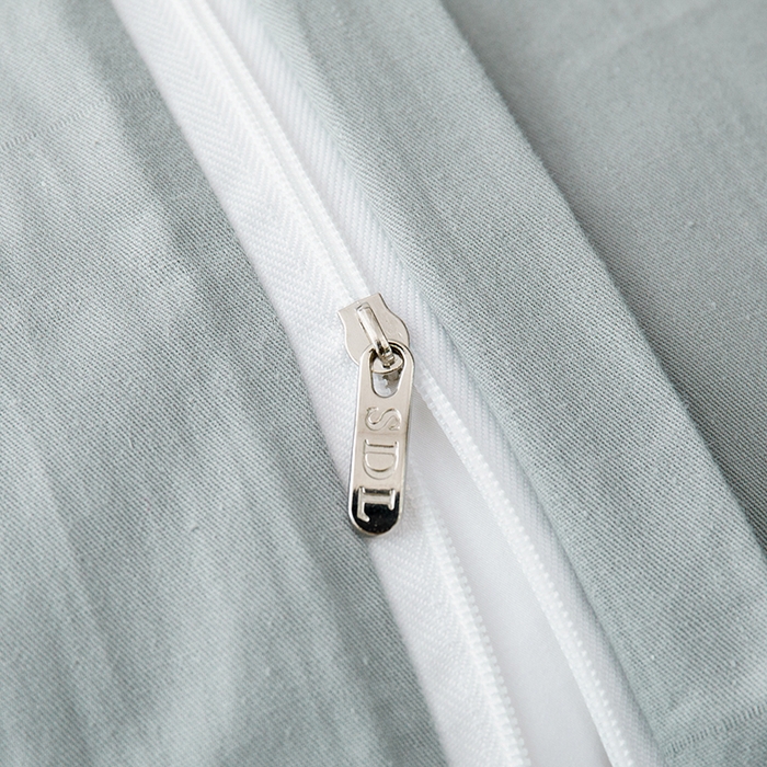 91家纺网 家纺一手货源 找家纺 疆东 疆东2026年纯色高端轻奢长绒棉纯棉全棉刺绣四件套简约素色匹马棉全棉纯棉刺绣花四件套被套床单套件 气质灰