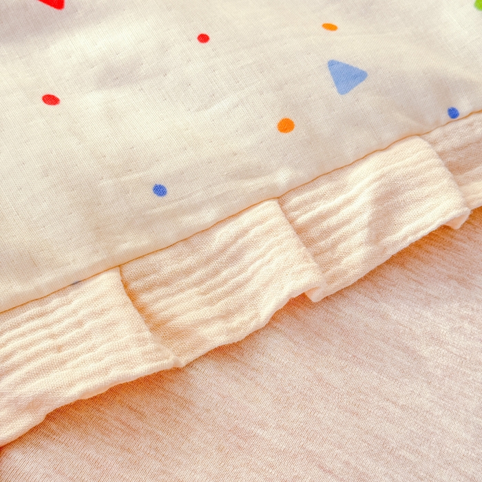 91家纺网 家纺一手货源 找家纺 （总）2026高端法式韩版花边A类母婴级印花全棉双层纱单夏被子清新公主风荷叶边纯棉双层纱夏凉被空调被春秋被