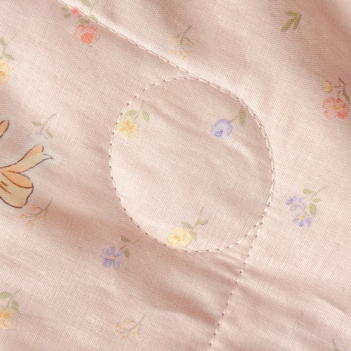 91家纺网 家纺一手货源 找家纺 疆东 2026新款韩版花边A类全棉双层纱单夏被 配包装 蝴蝶结女孩