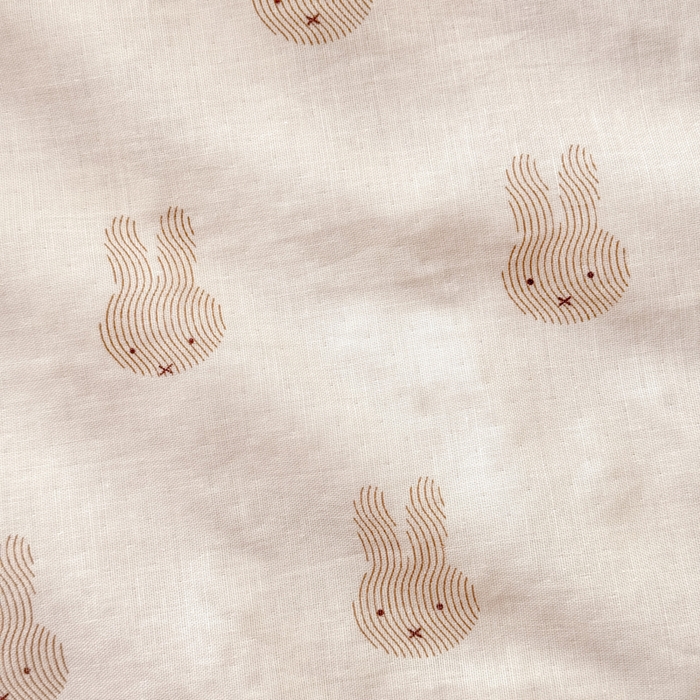 91家纺网 家纺一手货源 找家纺 疆东 2026新款韩版花边A类全棉双层纱单夏被 配包装 兔宝宝