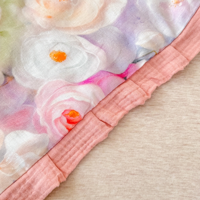 91家纺网 家纺一手货源 找家纺 疆东 2026新款韩版花边A类全棉双层纱单夏被 配包装 薇薇安