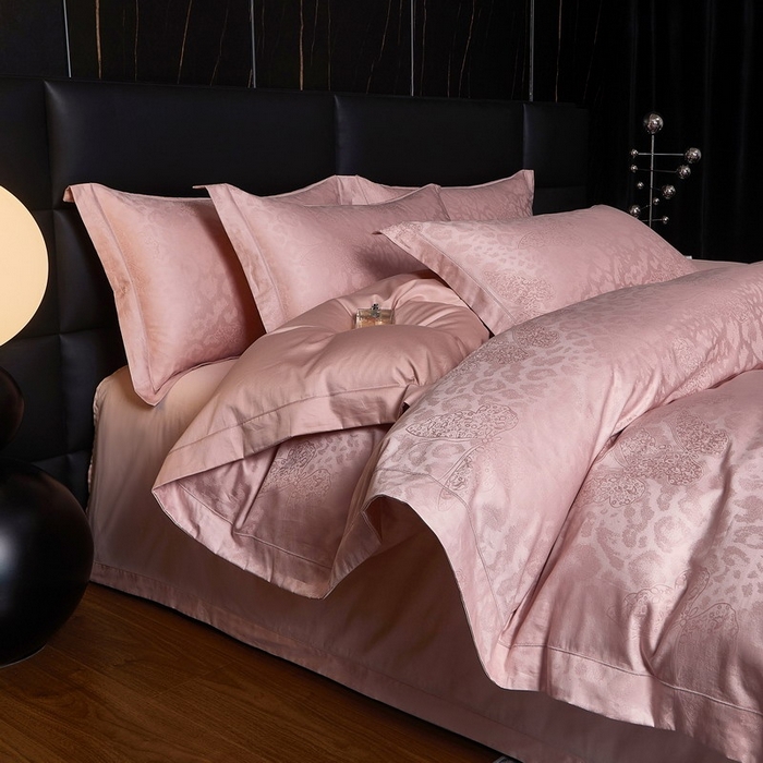 91家纺网 家纺一手货源 找家纺 （总）金纱玉纺家纺 2026春夏新款全棉纯棉提花工艺四件套