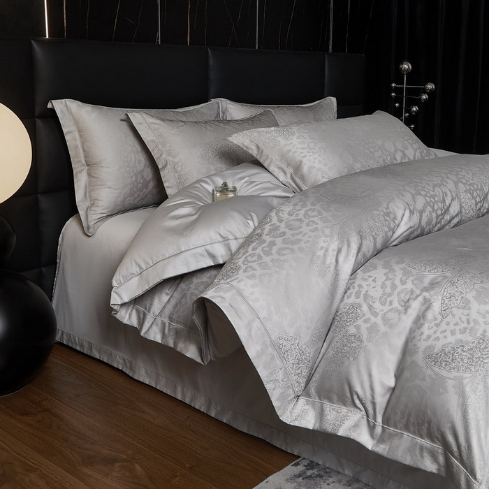 91家纺网 家纺一手货源 找家纺 （总）金纱玉纺家纺 2026春夏新款全棉纯棉提花工艺四件套