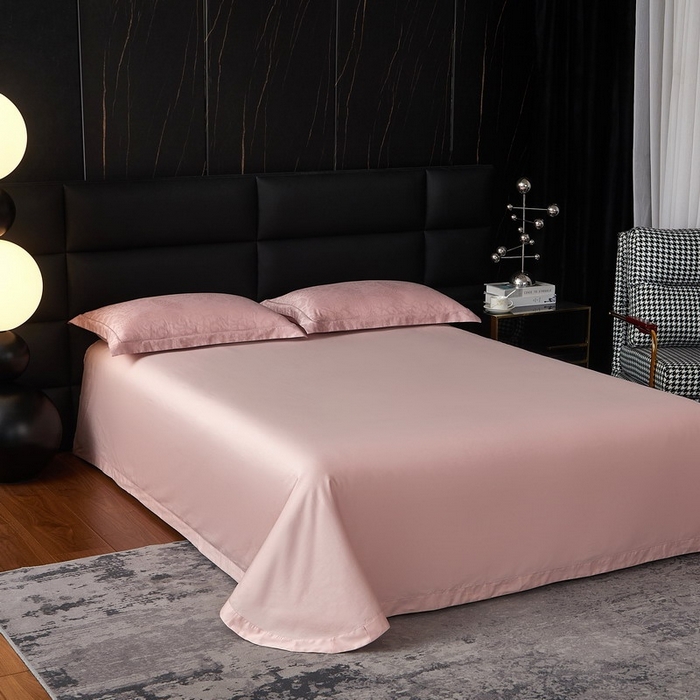 91家纺网 家纺一手货源 找家纺 金纱玉纺家纺 2026春夏新款全棉纯棉提花工艺四件套 豹纹蝶舞-豆沙