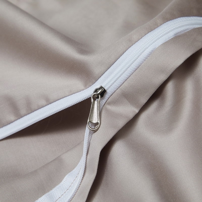 91家纺网 家纺一手货源 找家纺 金纱玉纺家纺 2026春夏新款全棉纯棉提花工艺四件套 墨韵山水-米灰