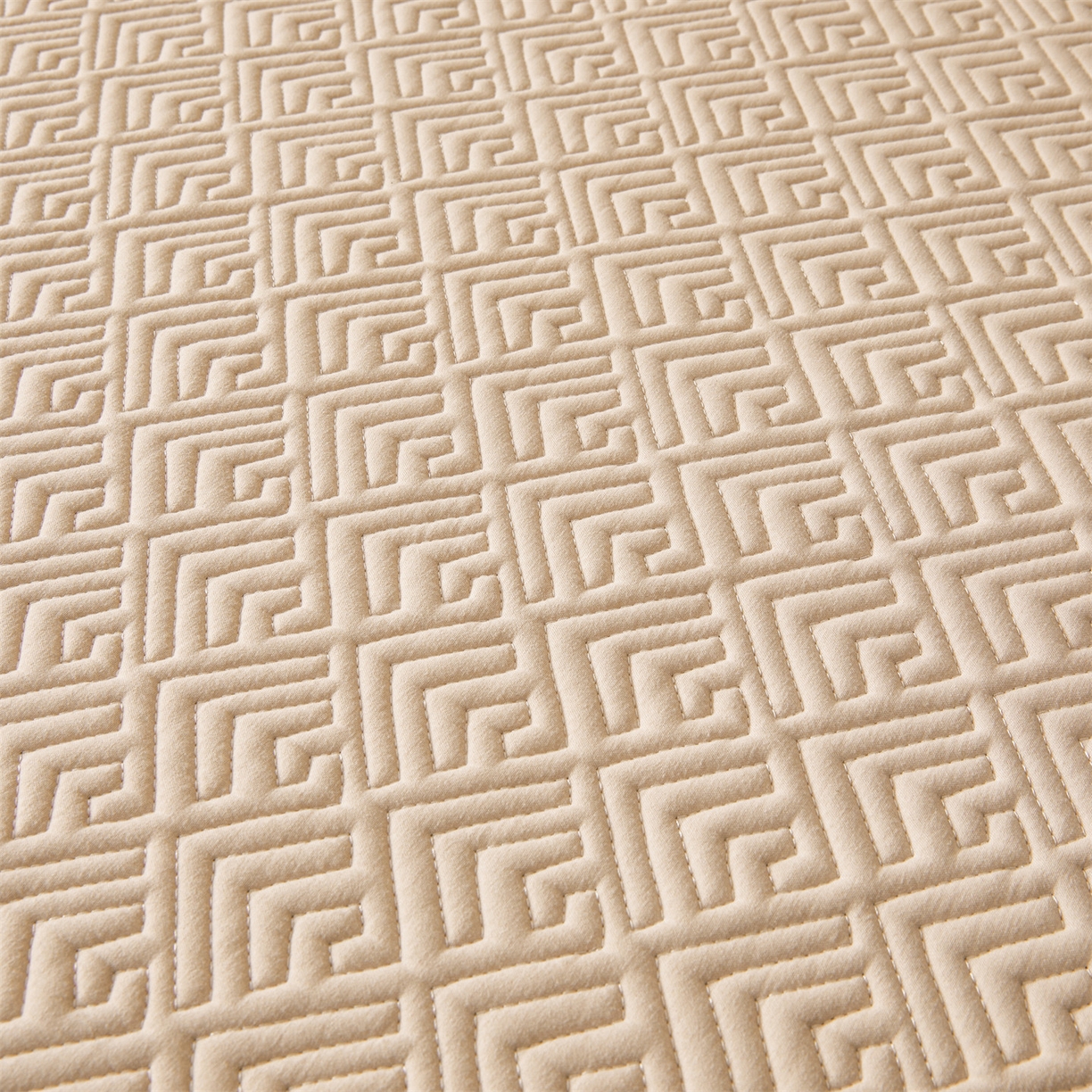 91家纺网 家纺一手货源 找家纺 居眠 2026新款防水夹棉床笠-云梦系列 云梦-卡