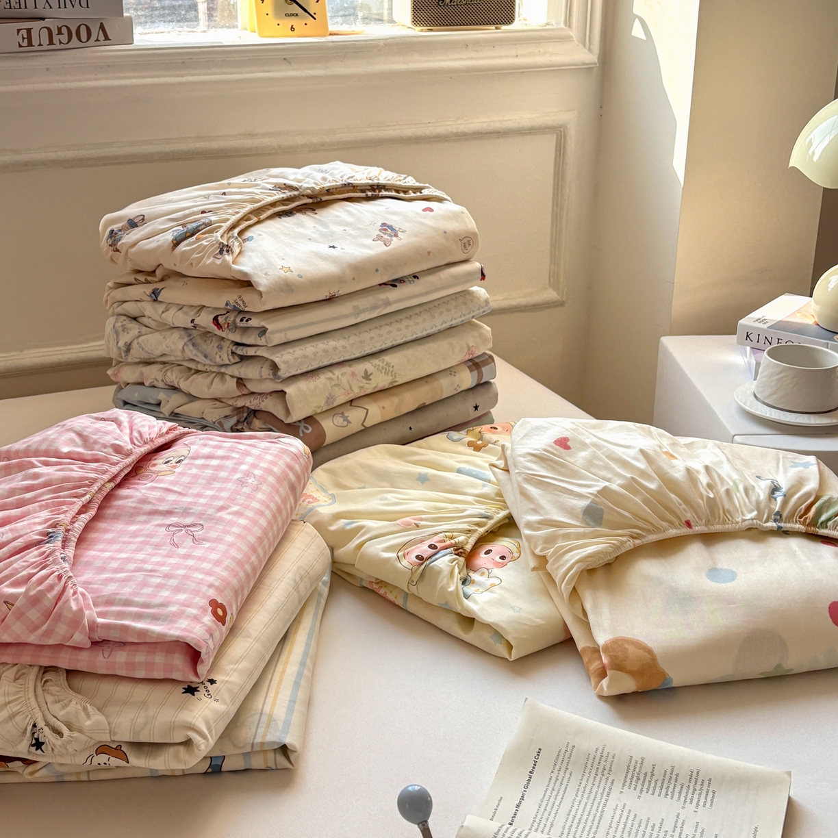 91家纺网 家纺一手货源 找家纺 （总）居眠 2026新款全棉单层印花单床笠