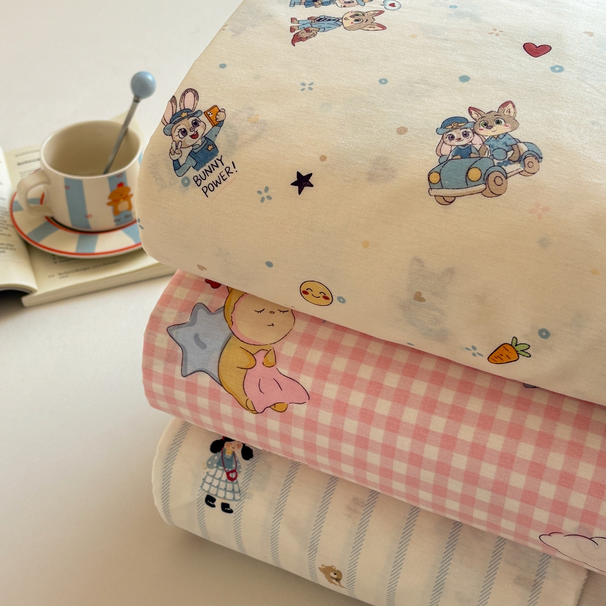 91家纺网 家纺一手货源 找家纺 （总）居眠 2026新款全棉单层印花单床笠