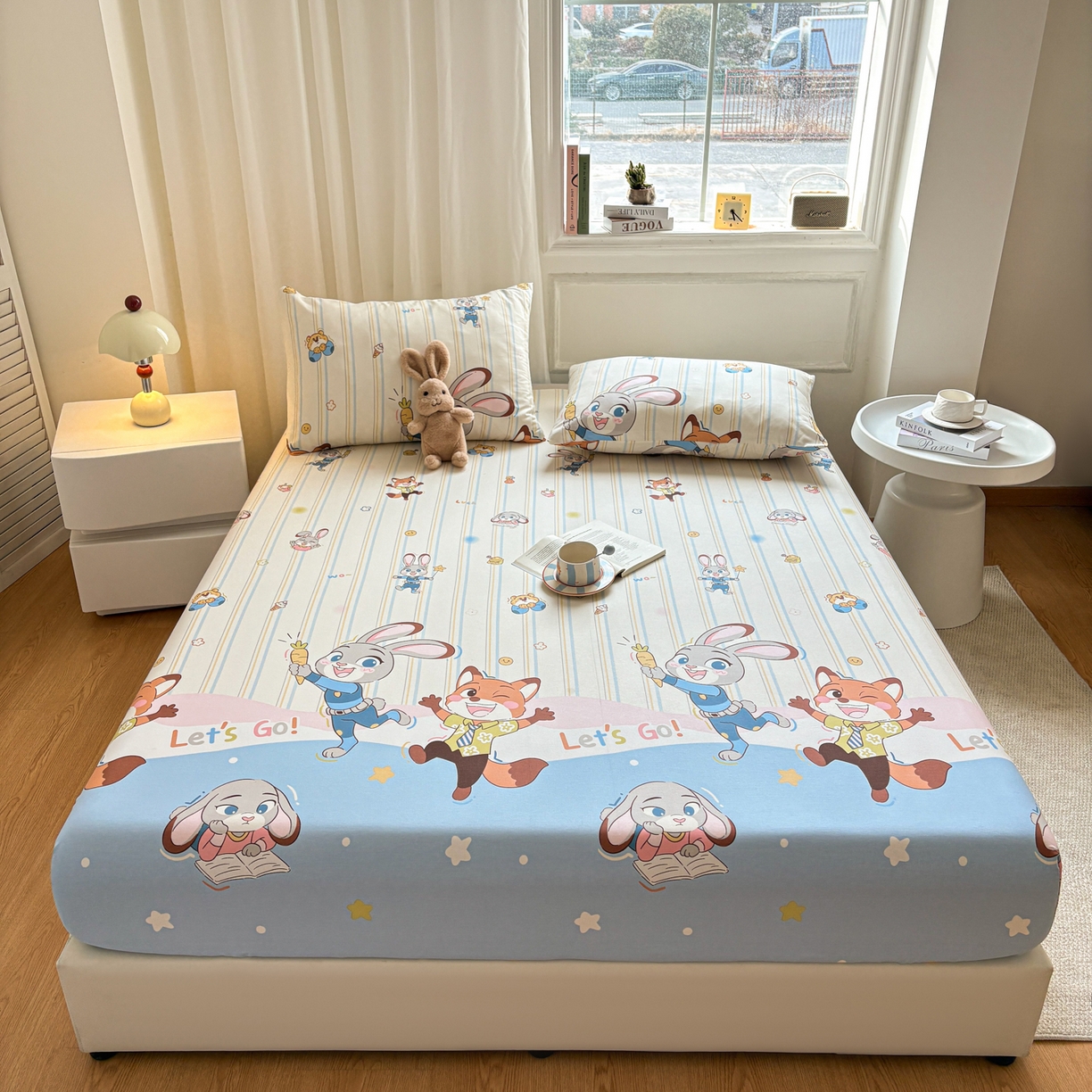 91家纺网 家纺一手货源 找家纺 （总）居眠 2026新款全棉单层印花单床笠