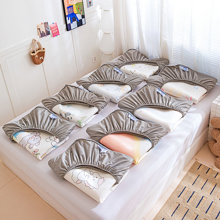 91家纺网 家纺一手货源 找家纺 （总）富馨莱 2026新款冰丝凉席床笠款凉席席子支持一件定制定做