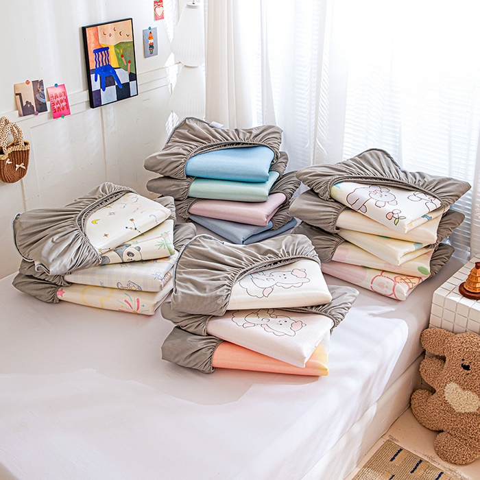 91家纺网 家纺一手货源 找家纺 （总）富馨莱 2026新款冰丝凉席床笠款凉席席子支持一件定制定做