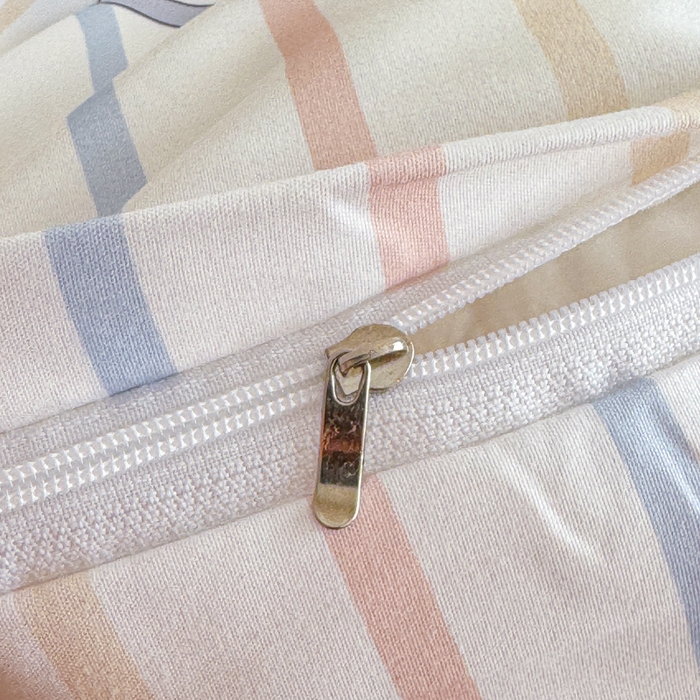 91家纺网 家纺一手货源 找家纺 梦舒阳家纺 新款古法水洗棉仿棉云感泡泡四件套 摇摇马