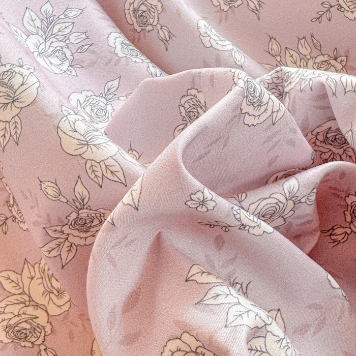 91家纺网 家纺一手货源 找家纺 梦舒阳家纺 新款古法水洗棉仿棉云感泡泡四件套 柔粉花影